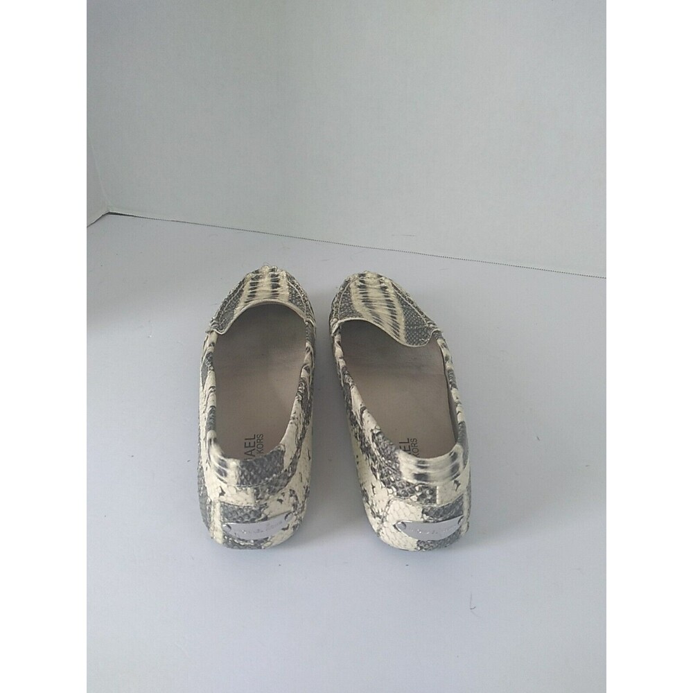 Michael Kors Snakeskin Print Loafers Slip‎ On Comfort Shoes - Picture 3 of 5
